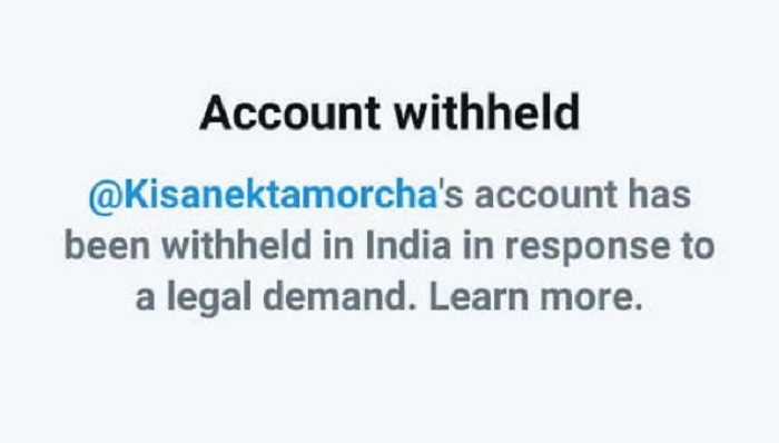 ट्विटर ने बैन किए किसान मोर्चा समेत कई हैंडल